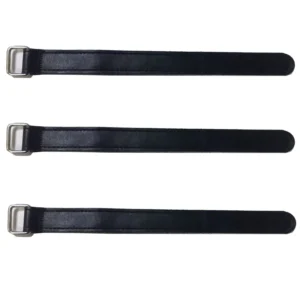 CHINEE Adjustable Hook and Loop Strap Fasteners Tape Customizable Hook and Loop Cable Tie With Metal Buckle