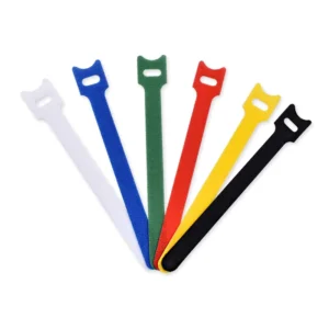 CHINEE Adjustable Nylon Hook Loop Velcro Cable Tie Customizable Size Reusable Fastener Strap Tape Self Locking