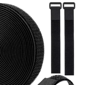 CHINEE Adjustable Reusable Cable Straps Hook and Loop Cable Ties Home Office Cable Management Use Custom Velcroes Strap