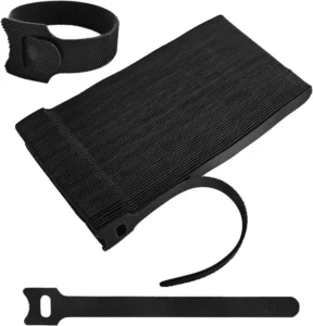 CHINEE Adjustable Self Locking Self adhesive Nylon Hook and Loop Cable Tie Strap High Elasticity Customized Logo Garments Bags Shoes