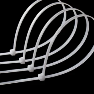CHINEE Angke High Quality Self Locking 3.5*300mm Natural Nylon 66 Tensile Strength Eco Friendly Industrial Use Wire Cable Ties Custom