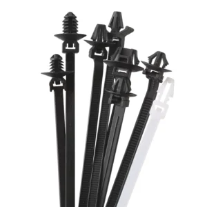 CHINEE Automotive Plug Type Cable Tie Nylon Self-locking Cable Tie Harness Fixed Cable Tie Various Shapes Can Be Customized Shapes