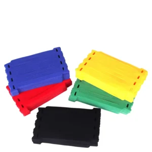 CHINEE Back to Back Cable Ties Hook and Loop Management Reusable Electronics Eco Friendly Self Adhesive Waterproof Fastening Wraps