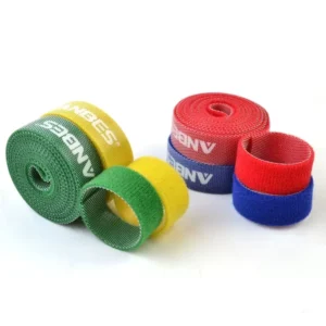 CHINEE Back to Back Hook Loop Velcroes Cable Tie Wrap Double Sided Cable Tie Custom Logo Back to Back Velcroes