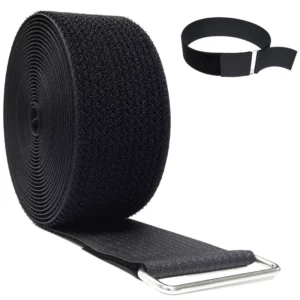 CHINEE Best in Class Eco friendly 100% Nylon Soft 25mm Hook & Loop Rolls Tape for Maternal Infant Products Shoes Tie Tape Strap Bag