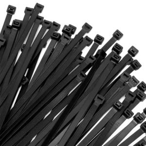 CHINEE Black Color Nylon Zip Cable Ties