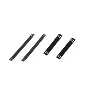 CHINEE Black Nylon Plastic Cable Marker Tie 65mm Length