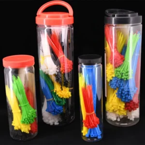 CHINEE Black Nylon Zip Plastic Cable Tie 250mm Self-Locking Eco-Friendly Length Custom Logo Economically Efficient