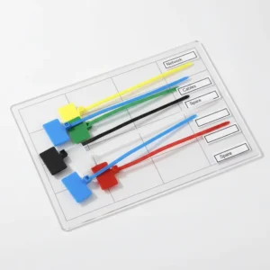 CHINEE Black White Nylon Cable Ties 4x200mm Self-Locking Plastic Wire Ties Reusable No Tool Installation Electrical Hardware Supplies