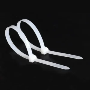 CHINEE Black White Nylon Self Locking Cable Ties CT SL 22 Custom OEM Durable Industrial Use Cable Fasteners