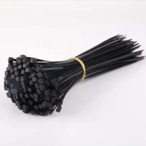 CHINEE Black White UV Nylon 66 Cable Ties Set Self Locking High Temperature Plastic Fasteners CE Certified 18 250LBS Tensile Strength
