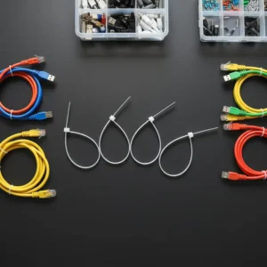 CHINEE Booster Cable Tie Quality Self locking Nylon Security Zip Tie Ball Lock Custom velcro Identification Tie for Agricultural