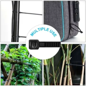 CHINEE CE Approved Nylon 66 Cable Ties FOB Price Self Locking 7.6*550mm Zip Ties Wire Wrap for Cable Management