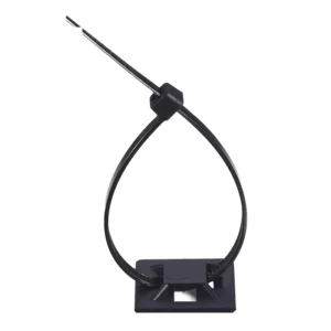 CHINEE CHCC 20*20mm Nylon Self Adhesive Industrial Cable Tie Mounts Holder Wiring Accessories for Wire Management and Cable Clips