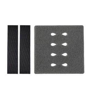 CHINEE Cable Management Hook Loop Straps 10x10cm Reusable Multi color Wire Holder Clips for Desktop Organization in Home Office