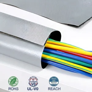 CHINEE Cable Management Set Hook Loop Velcro Wrap Reusable Wire Loom Cord Organizer Kit Flexible Office IT