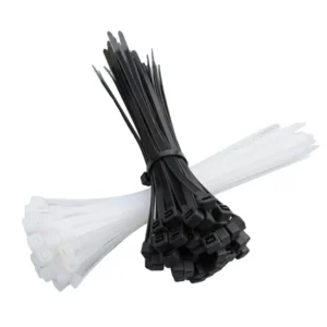 CHINEE Cable Organizer 4.8*450mm Promotion Black Plastic Nylon Cable Tie Cable Tidy