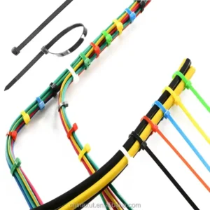 CHINEE Cable Ties Eco friendly Durable Size Custom Nylon Zip Tie White or Black Cable Wire Tie