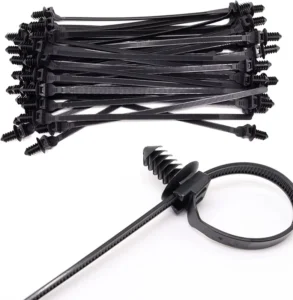 CHINEE Cable Zip Tie 5.5x210mm Heavy Duty Nylon Push Mount Self Locking Assortment