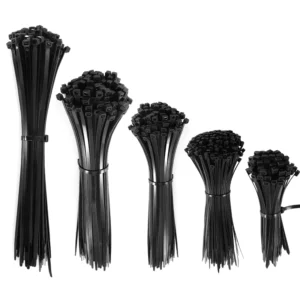 CHINEE Cable Zip Ties 100pcs Self Locking Nylon CableTies 8Inch 200mm Multi Purpose Wire Management Plastic Ties