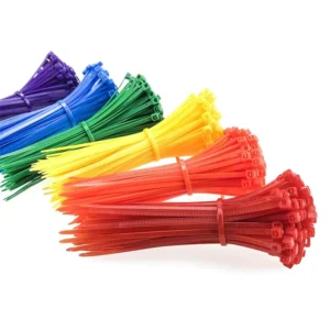 CHINEE Chengxiang Self Locking UV Resistant Nylon Cable Ties 40~+90 Colorful Options 4.8x500mm 100pcs Poly Bags for Industrial
