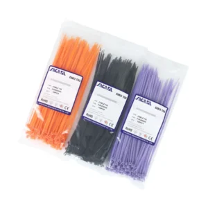 CHINEE China Factory Direct Nylon PA66 Black Self-Locking Flame Retardant Cable Ties CE Certified Heat Resistant