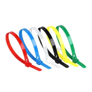 CHINEE China Factory Eco Friendly Nylon 66 Multi Color Self Locking Cable Ties 7.6x300mm Industrial Use