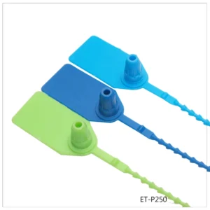 CHINEE Clothing Zip Tie Custom Logo Disposable Identification Plastic Seals Hang Tags for Shoes