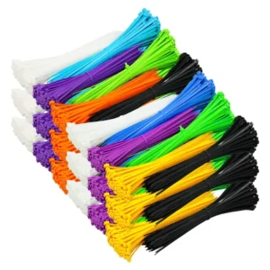 CHINEE Colored Cable Tie 4*150 Cable Tie Fastener Clip Black Cable Ties 7.2 UV Resistant