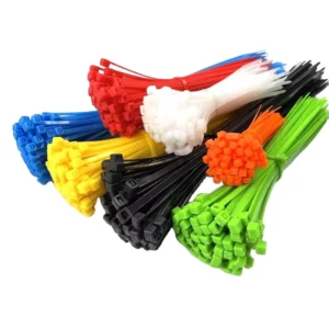 CHINEE Colored Ties Tied with Nylon Plastic Black and White Cable Ties Manufacturer Packaging 100 Pieces