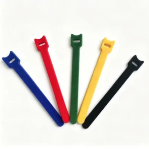CHINEE Colorful Cat Head Nylon Cable Ties Reusable Self-Locking Animal Shape Wire Organizer for Home Office Decoration
