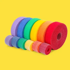 CHINEE Heavy Duty Cable Ties Double Sided Self Gripping Back to Back Hook and Loop Cable Fastener Strap