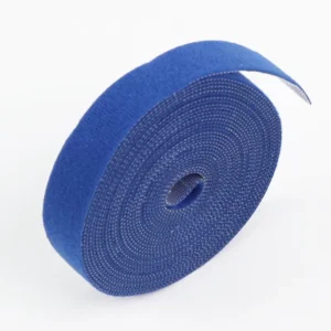 CHINEE Colorful Nylon Hook and Loop Tape Roll Self Adhesive Back Velcro Strap for Cable Management Shoes Garment