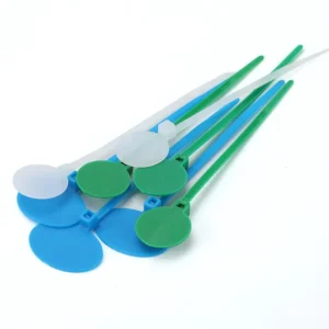 CHINEE Colorful Self Locking Nylon Cable Ties & Wire Zip Ties Maker’s Power Marking Label for Easy Cable Identification