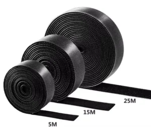 CHINEE Custom Double Side Hook Loop Nylon Back to Back Fixable Cable Ties With Logo Printed Double Sided Velcroes