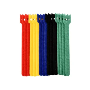 CHINEE Custom Double Side Hook and Loop Self Adhesive Strip Multiple Sizes Printable Logo Velcroes Cable Tie