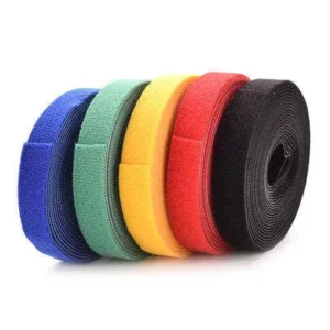 CHINEE Custom Hook And Loop Back To Back Velcroes Cable Ties Elastic Velcroes Custom Double sided Patch Velcroes