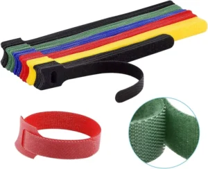 CHINEE Custom Hook and Loop Extension Cord Organizer Hanger Velcroes Strap Cableties Reusable Hook and Loop Cable Ties