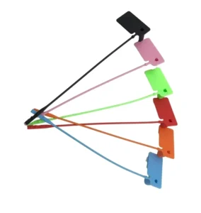 CHINEE Custom Logo Cable Zip Tie Disposable Security Seal for Bags and Shoes Made of Plastic