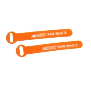 CHINEE Custom Logo Printed Colorful Reusable Strap Nylon Soft Hook and Loop Cable Ties
