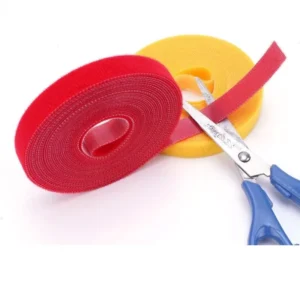 CHINEE Custom Made Eco Friendly Reusable Nylon Cable Band Self Adhesive Adjustable Hook Loop Double Sided Heat Resistant Washable