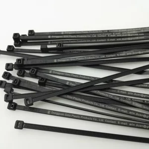CHINEE Custom Nylon Self Locking Cable Ties with Personalized Logo Serialized and Numbered