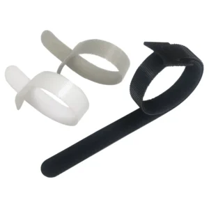 CHINEE Custom Printing Logo Colorful Self-Locking Hook and Loop Cable Tie