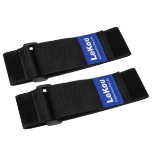 CHINEE Custom Reusable Soft Stretch Cable Ties Adjustable Medical Elastic Hook and Loop Strap