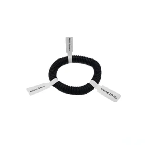 CHINEE Custom Self Adhesive Barcode Shrink Label Printing Network Cable Electrical Tie Wire Printer Labels Tube Sticker