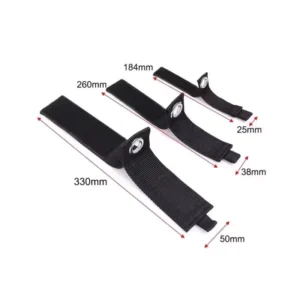 CHINEE Custom Self adhesive Hook Loop Fasteners Can Be Used for Heavy duty Storage Elastic Bands with Hanging Nylon Buckles Cable Ties