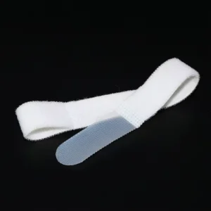 CHINEE Custom Size Fastening Tape Reusable Straps Wires Back to Back Double Sided Injection Hook and Loop Cable Tie Strap