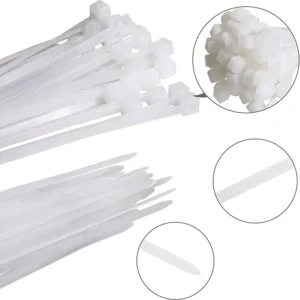 CHINEE Custom Size Logo Nylon Cable Ties Self-Locking 3.6*200mm Plastic Zip Tie Strong 50pcs Unit