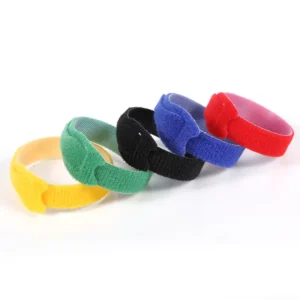CHINEE Custom Sizes Colorful Nylon Reusable Cable Tie Self locking Wire Hook and Loop Cable Ties Cable Strap