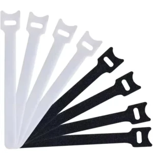 CHINEE Custom Velcroes Cable Tie Self-Locking Wire Hook and Loop Aable Ties Cable Strap Reusable Sizes Colorful Nylon